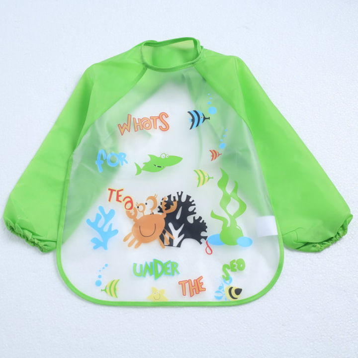 Long%20Sleeve%20Waterproof%20Baby%20Bibs%20Cute%20Cartoon%20Bear%20Baby%20Feeding%20Bibs%20Lace%20Up%20Design%20Newborn%20Toddler%20Kid%20Children%20Eating%20Aprons%20-%20Image%209