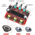 TPA3116D2 Channel 2.1 Digital Subwoofer Power Amplifier Board Module XH-M139 12V - 24V 2*50W+100W HiFi Amplifier Board Eatop. 