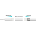 Charging Adapter Connector Charging Adapter for Apple Pencil Adapter Charging Cable Cord for Apple IPad Pro Pencil Charger Adapter.