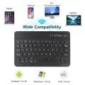 BD021 Bluetooth Keyboard 10 inch Universal Device for Android Windows iOS. 