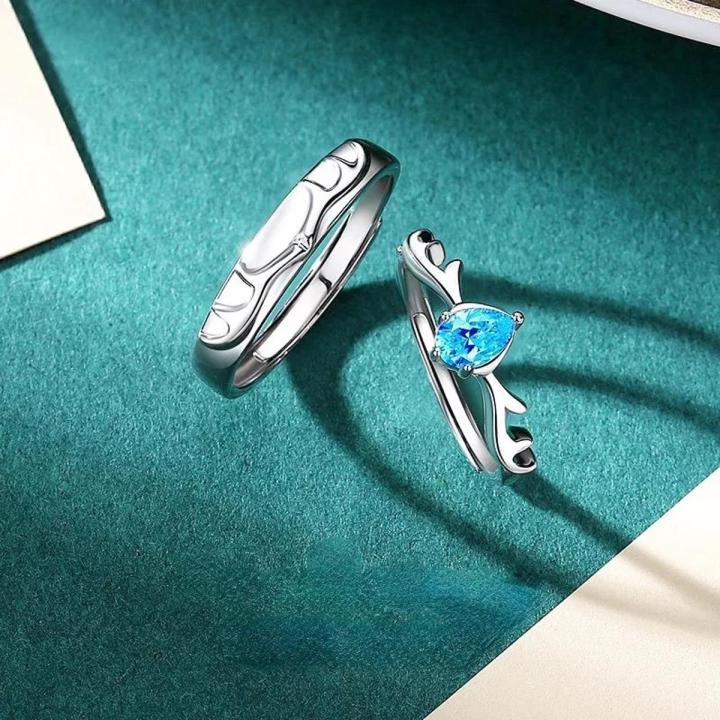 Adjustable Couple Rings For Men Women