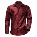Mens Shirts Long Sleeve Slim Fit Disco Party Fashion Shirt For Men High Quality. 