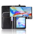 【Lejia】Case for LG Wing 5G Flip case TPU card case back soft phone case.