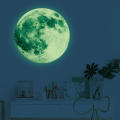 Fluorescent Aesthetic Wall Decor Kids Room Home Decor 3D Wallpaper PVC Moon for Bedroom Nursery Interior Design Gift DIY. 