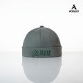 Yaqeen Brimless Cap  – Arabic Embroidery  (Ash – Suede) | Docker Beanie Cap for Men | Adjustable & Washable | ফ্যাশনেবল অ্যাশ কালার  ব্রিমলেস ক্যাপ. 