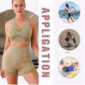 Yoga Set Gym Shorts Women Sport Bras Brassiere Workout Tops for Women Yoga Clothes Fitness Leggings Gym Set Seamless Yoga Sets. 