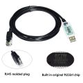 FTDI FT232RL CHIP USB TO RJ45 RS485 CONVERTER SERIAL HOST COMMUNICATION CABLE FOR DEYE SUN HYBRID SOLAR MPPT INVERTER BMS TO PC. 