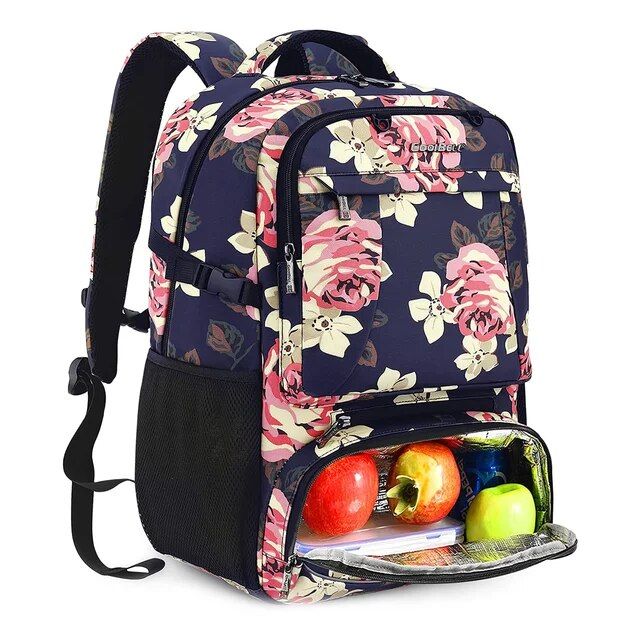 CoolBELL%20Lunch%20Backpack%2015.6/17.3%20Inches%20Laptop%20Backpack%20with%20Insulated%20Compartment%20/%20USB%20Port%20For%20Hiking%20Work%20Travel%20Men%20Women%20-%20Image%207