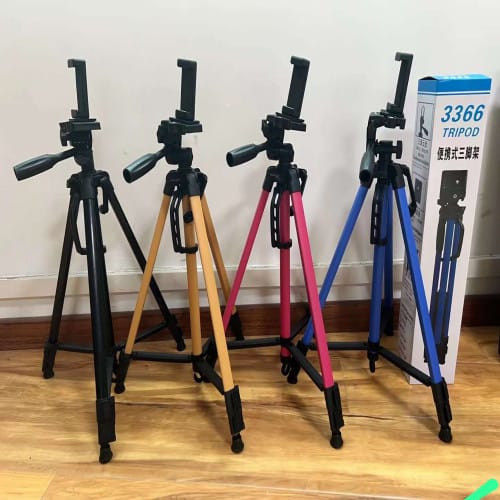 Aluminum Tripod Stand 3366 For Mobile and DSLR Camera