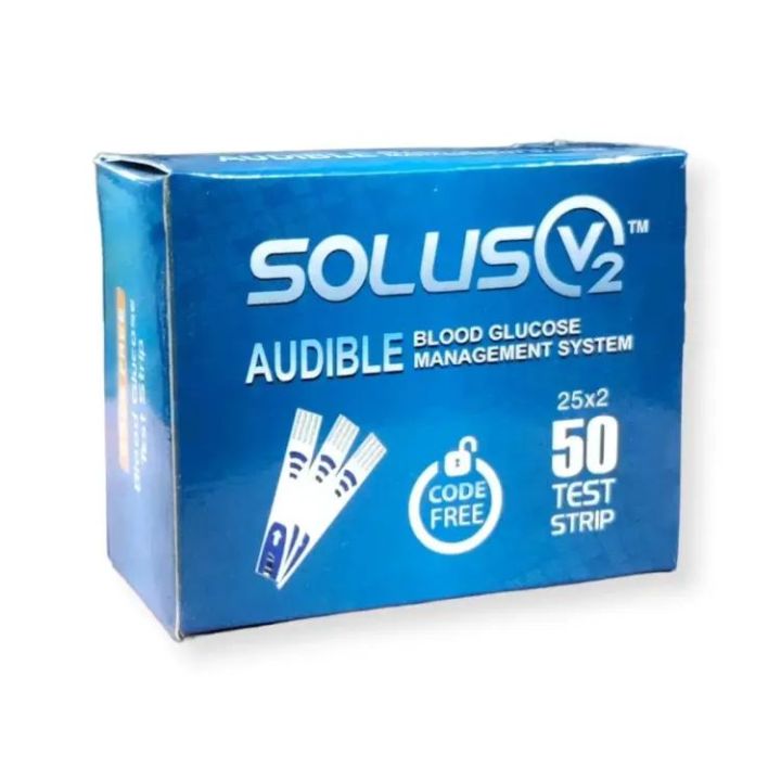 Solus V2 test strip (25*2)=50 pcs