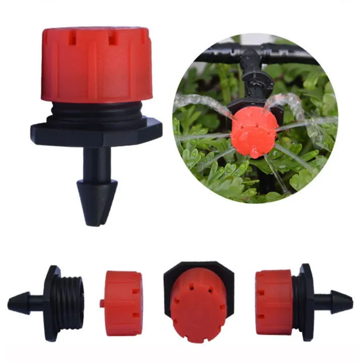 100-pcs%20Micro%20Irrigation%20Emitter%20Dripper%20Sprinklers%201/4%20Inch%20Flow%20Adjustable%20for%20Watering%20System%20-%20Image%206