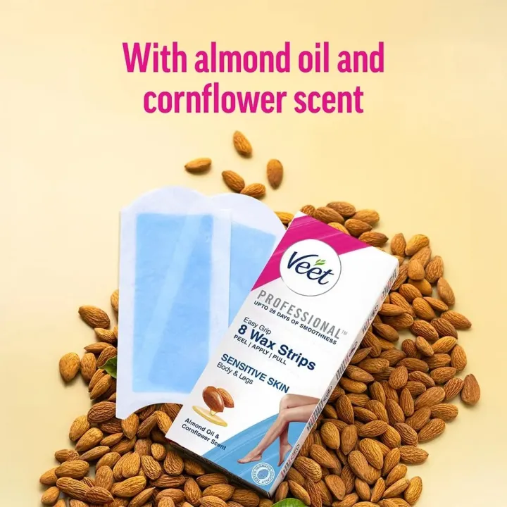 Veet%20Hair%20Removal%20Wax%20Strips%20For%20Sensitive%20Skin%20(%208%20Wax%20Strips%20)%20-%20Image%203