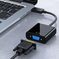 DisplayPort DP Male To VGA Female Converter Adapter Cable Display Port DP To VGA Cable For Projector DTV TV HDVD Laptop Cable. 