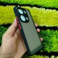 Redmi Note 134g Matte Finished Smoky With Camera Bump Protective Hard Case Back Cover Redmi Note 13 4g Back Case. 
