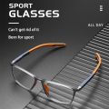 TR90 Anti-blue Light Myopia Glasses For Men Women Nearsighted Glasses Eyewear Ultralight Sports Anti-Shedding Eyeglasses. 