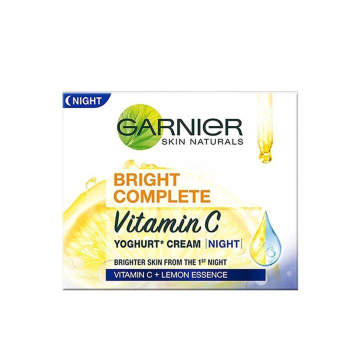 Garnier Bright C. Yoghurt Night Cream18g
