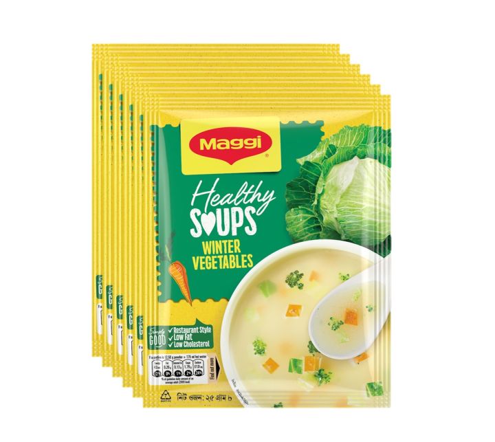 NESTLE MAGGI Healthy Soup Vegetable - 25gm (6Pcs Combo)