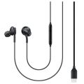 Samsung AKG Type-C Earphones Headphone-Black By Adverb. 