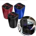 Car LED Ashtray Garbage Coin Storage Cup Container Cigar Ash Tray Car Styling Universal Size.