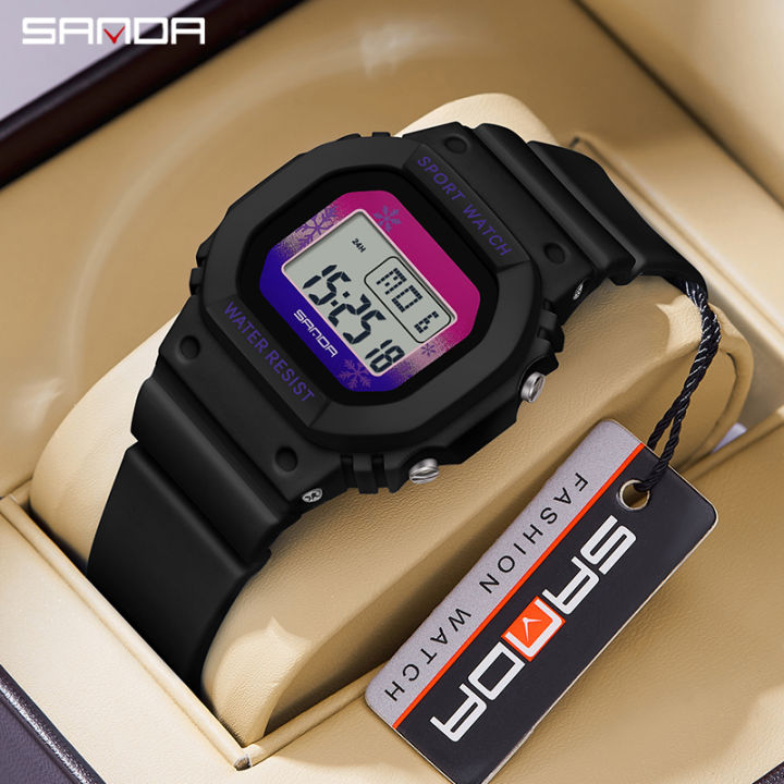 SANDA%20Classic%20Upgraded%20Trendy%20Color%20blocked%20Youth%20Multi%20functional%20Waterproof%20Men%20Watch%20SD393-6%20-%20Image%202