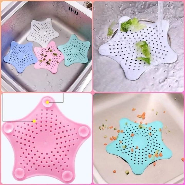 Stair sink filter pvc plastic 4 pcs set