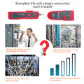 Kebidumei tester Cat5 Cat6 RJ11 RJ45 Telephone Cable Tracker tool Kit Wire Toner LAN Ethernet Network Cable Detector Line Finder.