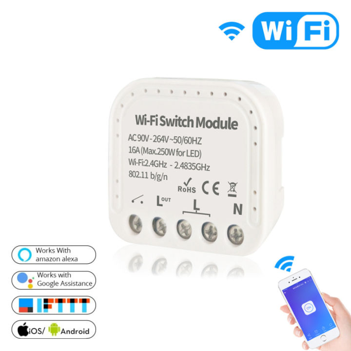 Smart%20Wireless%20WiFi%20Switch%20ON/Off%2090-260V%20One%20way%20dual%20control%20Smart%20Home%20Module%20hot%20sell%20-%20Image%202