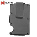 MOJOYCE Stainless Steel Metal Credit Card Clips Wallet Money Clip Cash Clamp Holder.
