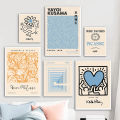 Blue Flower Market Henri Matisse Posters Prints Abstract Wall Art Gallery Canvas Painting Nordic Picture For Living Room Decor.