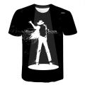 Michael Jackson 3D Print T-shirt Men Women Children Hip Hop Fashion Casual Streetwear Boy Girl Kids Printed T Shirt Cool Tops. 