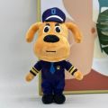 1/3pcs Sheriff Labrador Plush Toys Cartoon Animation Dog Dolls Cute Soft Stuffed For Kids Birthday Christmas Gifts.