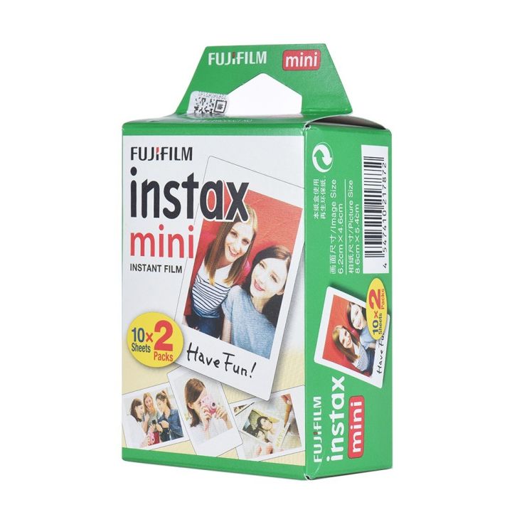 Fujifilm Instax Mini 20 Sheets White Film Photo Paper Snapshot Album  Instant Print for Fujifilm Instax Mini 7s/8/25/70/90/9/11-#20