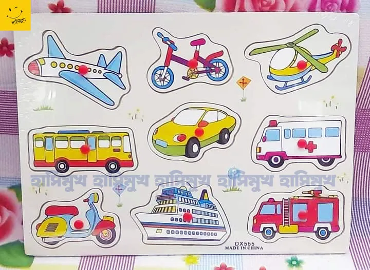 Vehicles%20Wooden%20Puzzle%20Toy%20For%20Early%20Learning%20-%20Image%202
