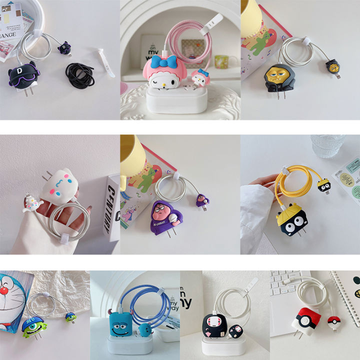 Cable%20Protector%20For%20IPhone%20/%20IPad%2018W/20W%20Charger%20Protector%20Case%203D%20Cartoon%20Cable%20Management%20Phone%20Wire%20Cord%20Organizers%20MIRRORRR%20-%20Image%202