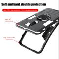 icasecover for Xiaomi POCO M2/POCO M2 Reloaded Hard Case Hybrid Shockproof Car Magnetic Ring Buckle Stand Back Cover. 