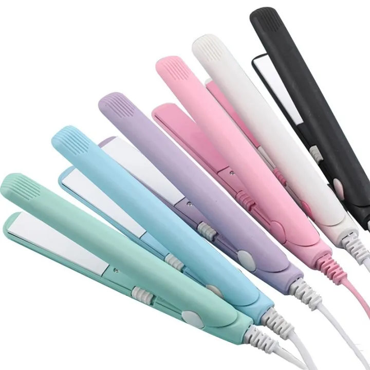 A%20mini%20hair%20iron%20pink%20electric%20curling%20iron%20curl%20modelling%20tools%20Hair%20Straightener%20Mini%20Travel%20Ceramic%20Straightening%20Irons%20-%20Image%203