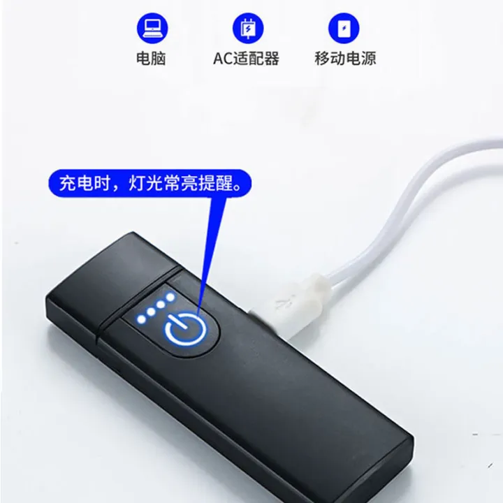 Applicable%20Whale%20Wake-up%20Ultra-Thin%20Lighter%20usb%20Charging%20Creative%20Mute%20Silent%20Windproof%20Electronic%20Cigarette%20Lighter%20-%20Image%202