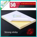 Sticker Paper A4 Size Self Adhesive Label Pack of 10 pcs or 50 pcs.
