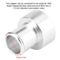 Recirculation Adapter 25mm/1.0in Recirculate Flange Refitting Accessory for HKS SSQV SSQ BOV Outlet Fitting. 