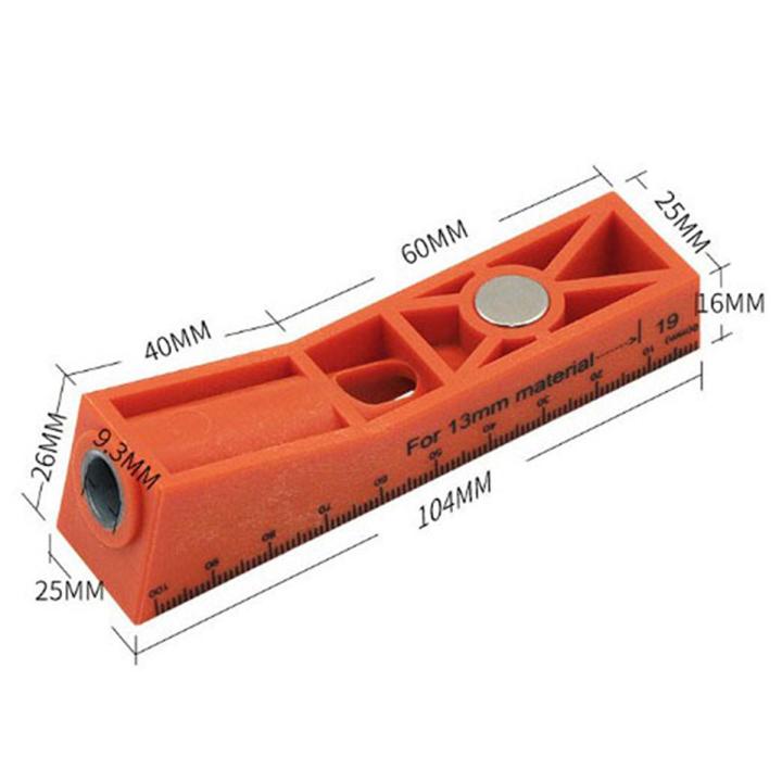 Nax Pocket Hole Clamp Angle Drill Guide Kit Slant Hole Punch Positioner Drill Bdm