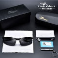 Cook Shark 2020 new aluminum magnesium sunglasses men's sunglasses HD polarized driving driver glasses tide. 