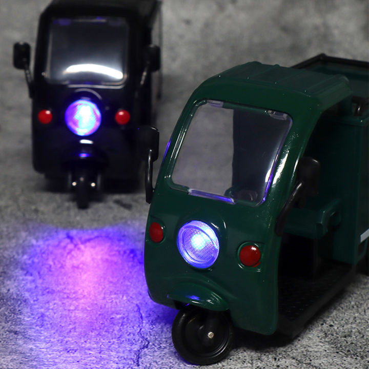 1/32%20Sanitation%20Tricycle%20Simulation%20Alloy%20Children's%20Toy%20Car%20Model%20Sound%20and%20Light%20Warrior%20Boy%20Decoration%20Gifts%20-%20Image%204
