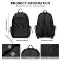 Lightweight spine care backpack for middle and high school students， Backpacks for Teen Girls Preppy Casual Middle School Bag.. 