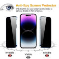 Tecno Spark 20 Pro Tempered Glass Tecno Spark 20C Screen Protector Tecno Spark 20 Full Cover Screen Matte Privacy Glass 3In1 Carbon fiber back film. 