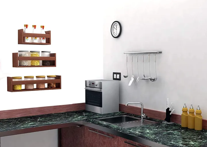 Engineered%20Wooden%20Wall%20Mounted%20Shelves/Kitchen%20Storage%20Shelf/Kitchen%20Shelf/Kitchen%20Wall%20Shelf/Kitchen%20Wall%20Rack/Kitchen%20Cabinet%20Set%20of%203%20Piece%20-%20Image%202