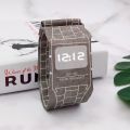 Fashion Creative Digital Watch Men's Watch Waterproof Paper Men's Electronic Men Clock.