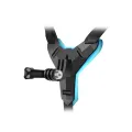 Helmet Chin Mobile Mount, Complete with a Secure Phone Holder, to Transform Motorcycle Helmet into a Versatile Stand.