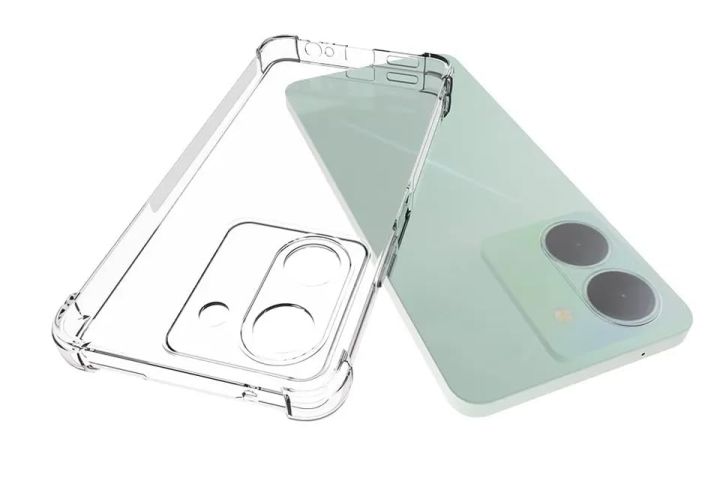 Vivo Y36 4G/Y27 5G/Y27s 4G/Y77T Premium Silicone Case Crystal Clear Soft TPU Ultra-Thin Transparent Flexible Protective Mobile Phone Back Cover