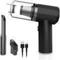 2 In 1 Vacuum Cleaner Portable Rechargeable Handheld Cordless Dust Collector Car Home Office Cleaning. 