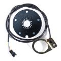 Motor E-bike 5 8 12 Magnetic PAS Sensor Point Electric Bicycle Pedal Assist Sensor Double Hall Sensor E-bike Conversion Parts-5 magnetic 90cm. 